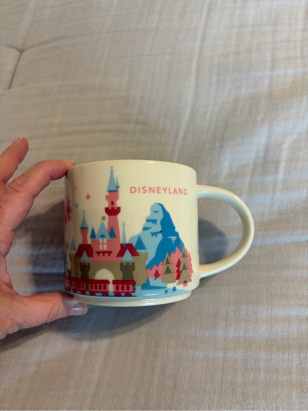 Y2K Disneyland Starbucks Souvenir Mug - Disneyland Graphics 14oz  NEW!!!